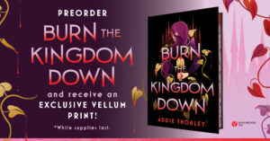 PREORDER Burn the Kingdom Down